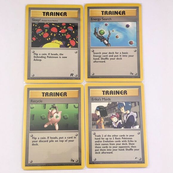 Pokemon Vintage Card Trainer Lot D - Picture 1 of 10